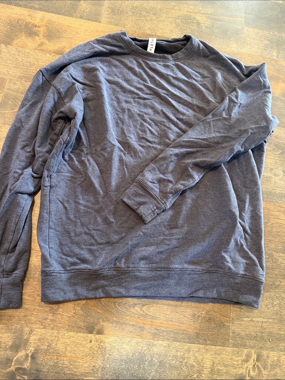 Athleta Navy Crewneck Sweatshirt